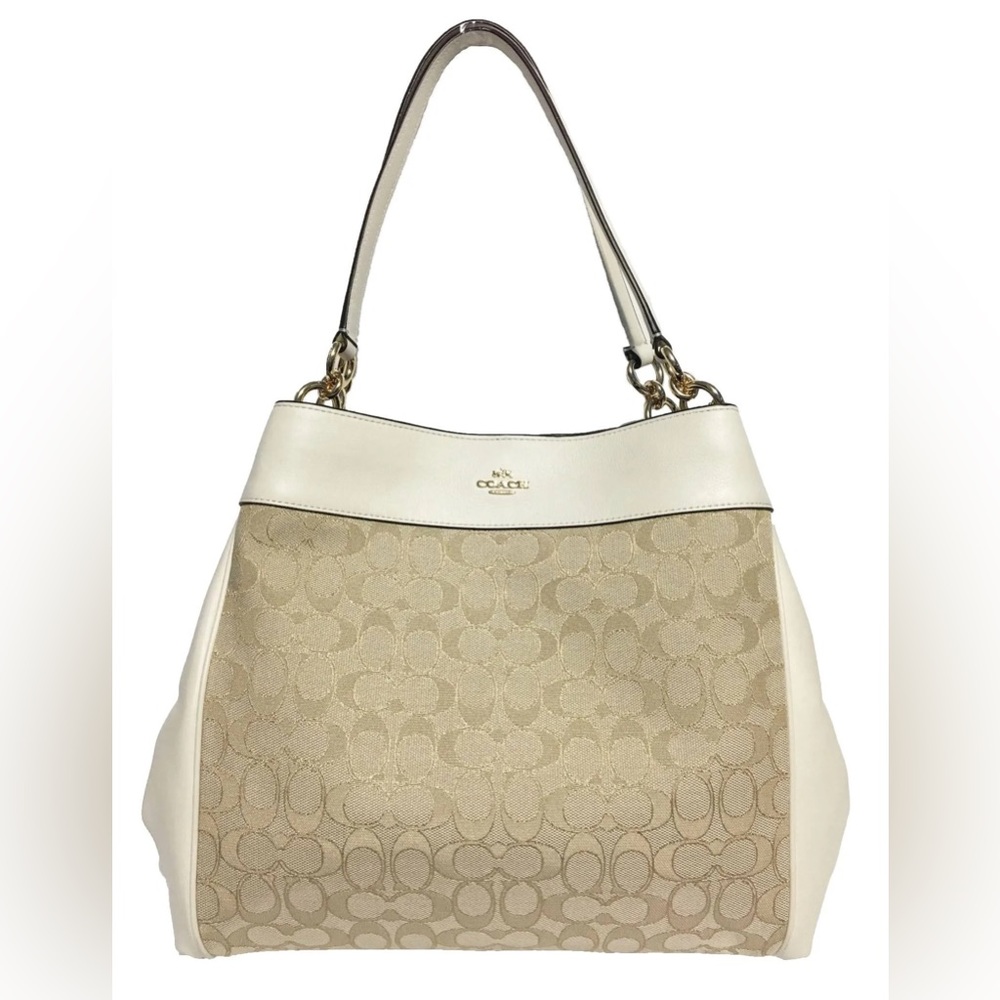 Coach Lexy Shoulder Bag In Signature Jacquard